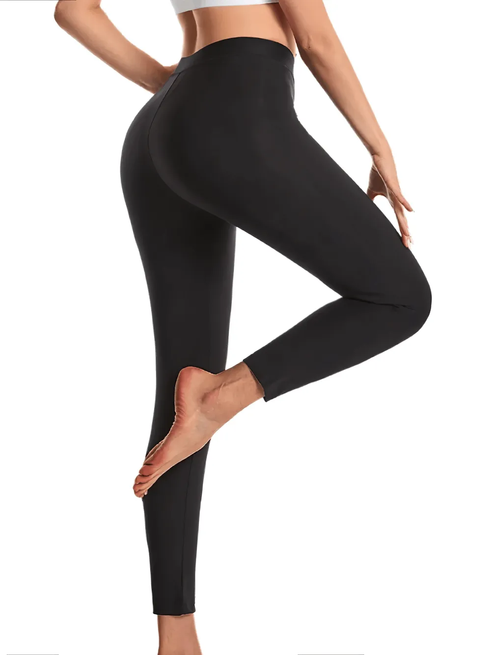 Women Elastic Sauna Effect Leggings for Fitness - SF2252