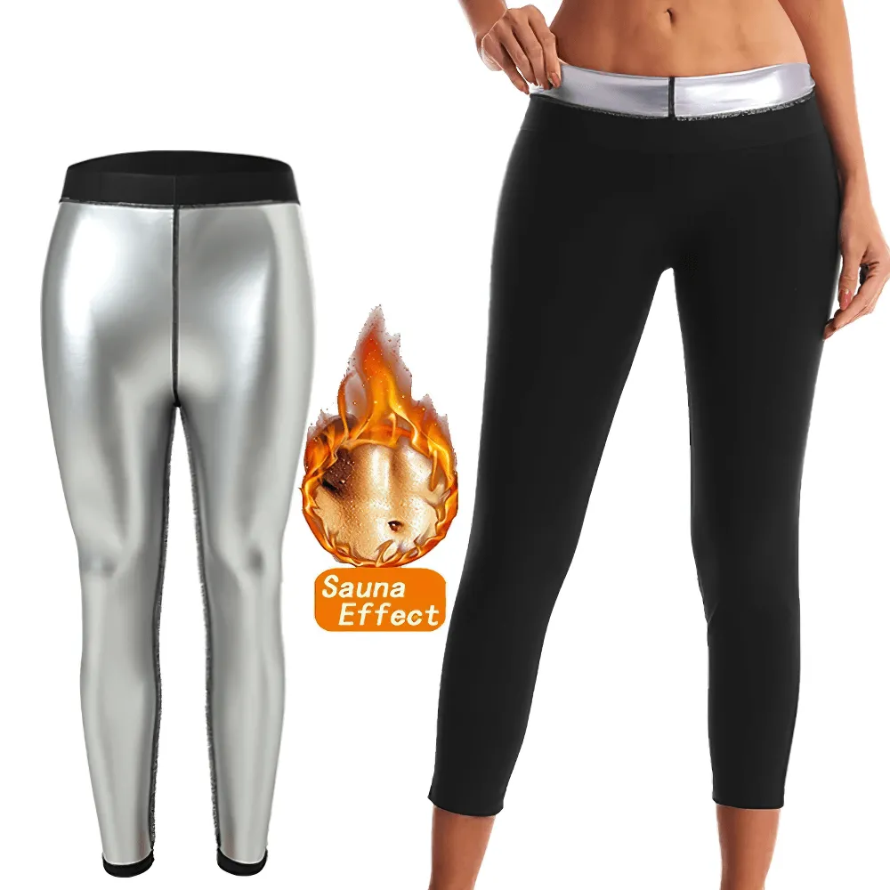 Women Elastic Sauna Effect Leggings for Fitness - SF2252