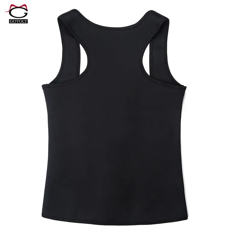 Women Sweat Vest Neoprene Waist Trainer and Hot Body Shaper Waist Cincher